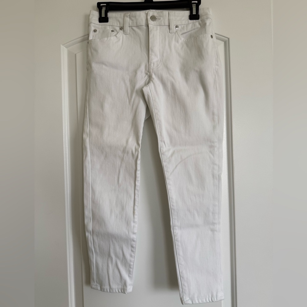 Ralph Lauren Women’s Slim White Jeans